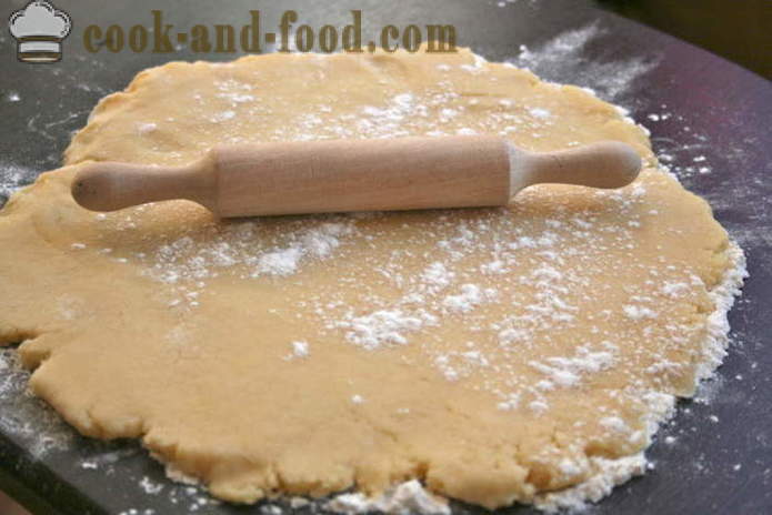 Εξωτερική πίτα δοκιμή με σταφίδες - πώς να κάνει ένα κέικ άμμο του κιμά δοκιμή, βήμα προς βήμα φωτογραφίες συνταγή