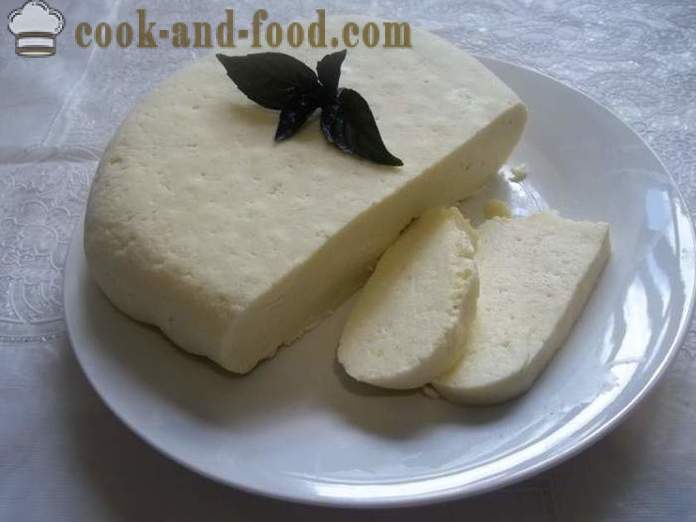 Τυρί από το σπίτι του γάλακτος - πώς να κάνει το τυρί στο σπίτι, βήμα προς βήμα φωτογραφίες συνταγή