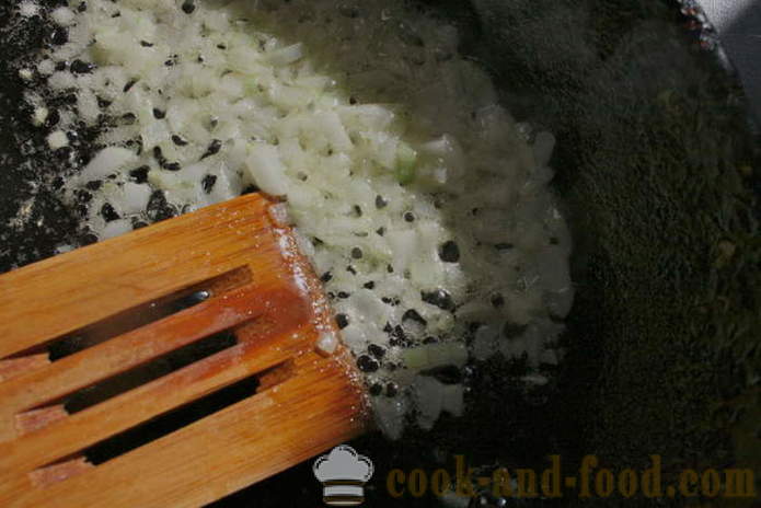 Σπιτική ριζότο ζωμό με κρασί - πώς να μαγειρεύουν το ριζότο στο σπίτι, βήμα προς βήμα φωτογραφίες συνταγή