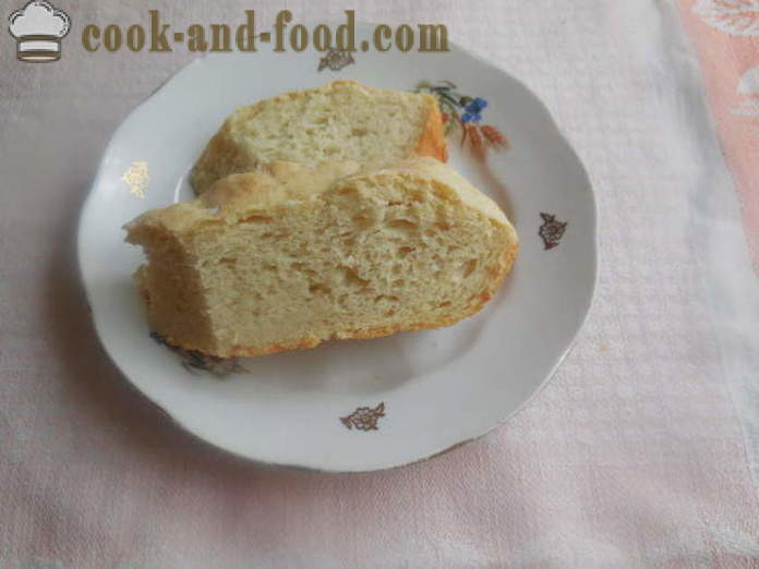 Σπιτικό ψωμί με πουρέ πατάτας - πώς να μαγειρεύουν το ψωμί πατάτας στο σπίτι, βήμα προς βήμα φωτογραφίες συνταγή