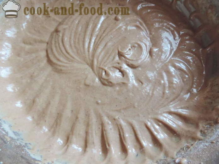 Σπιτική σοκολάτα βάφλες τραγανό - πώς να κάνει βάφλες σε σίδηρο βάφλα, ένα βήμα προς βήμα φωτογραφίες συνταγή