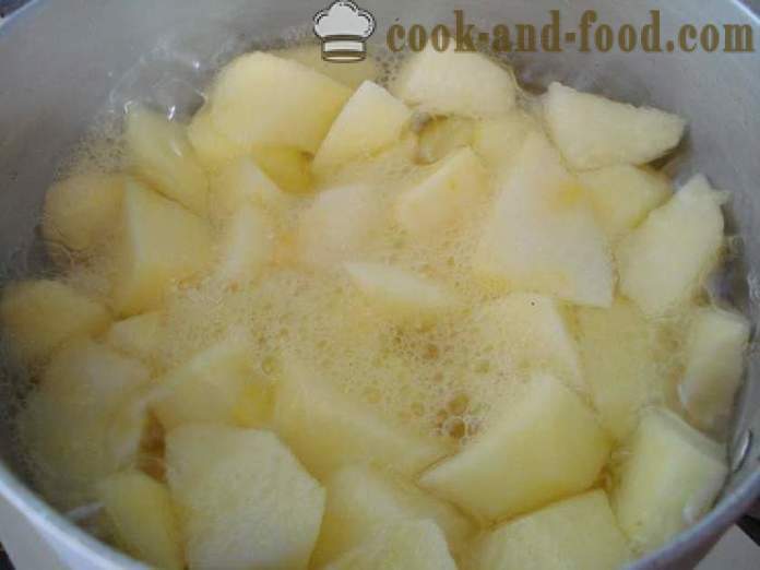 Μωρό σάλτσα μήλου από φρέσκα μήλα - πώς να κάνει το μωρό μήλου στο σπίτι, βήμα προς βήμα φωτογραφίες συνταγή