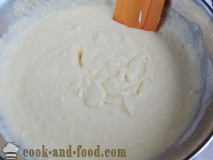 Νόστιμο και απλό πουτίγκα πηγμένο γάλα για τυρί με κεράσια - πώς να κάνει κατσαρόλα τυρί στο φούρνο, με μια βήμα προς βήμα φωτογραφίες συνταγή