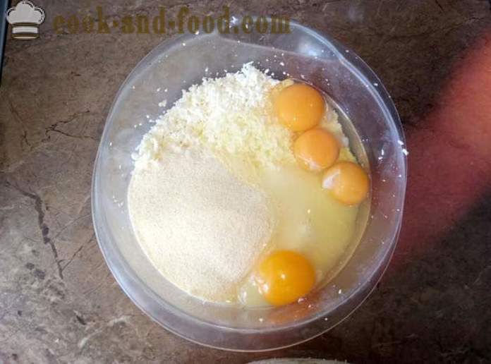 Πηγμένο γάλα κατσαρόλα το τυρί cottage και τα αυγά στο multivarka - πώς να κάνει κατσαρόλα το τυρί cottage με multivarka, βήμα προς βήμα φωτογραφίες συνταγή