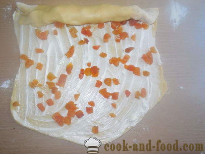 Πάσχα κέικ με χυμό πορτοκαλιού ή κέικ-kraffin της ζύμης μπισκότων, πώς να μαγειρεύουν, ένα βήμα προς βήμα φωτογραφίες συνταγή