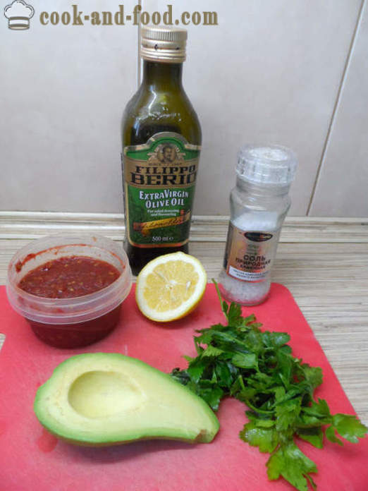 Πράσινο κλασική σάλτσα guacamole - πώς να κάνει αβοκάντο guacamole στο σπίτι, βήμα προς βήμα φωτογραφίες συνταγή