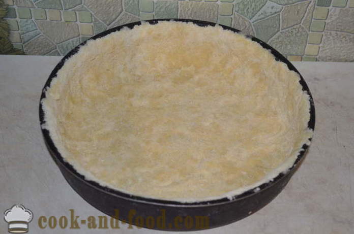 Τσάρος cheesecake με τυρί κρέμα στο φούρνο - πώς να μαγειρεύουν μια ζύμη πίτα με τυρί, ένα βήμα προς βήμα φωτογραφίες συνταγή