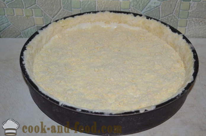 Τσάρος cheesecake με τυρί κρέμα στο φούρνο - πώς να μαγειρεύουν μια ζύμη πίτα με τυρί, ένα βήμα προς βήμα φωτογραφίες συνταγή