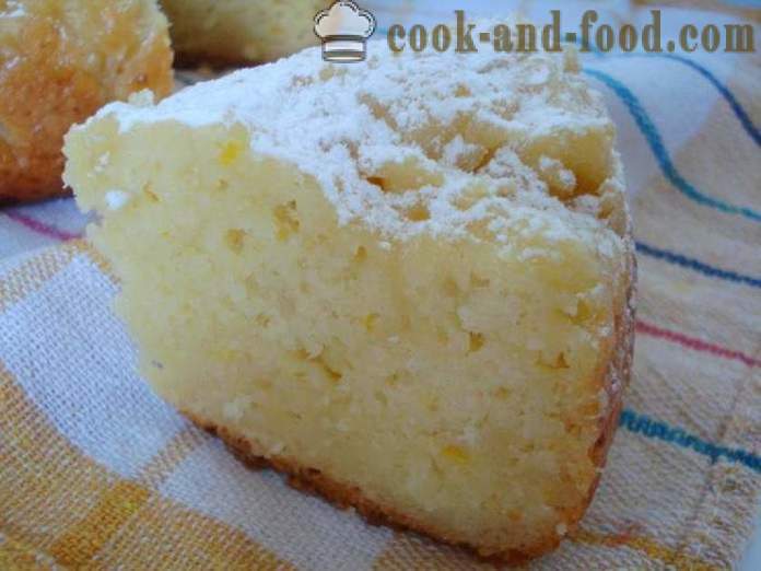 Απλή cheesecake cupcake σε multivarka - πώς να μαγειρέψουν ένα κέικ σε multivarka, βήμα προς βήμα φωτογραφίες συνταγή