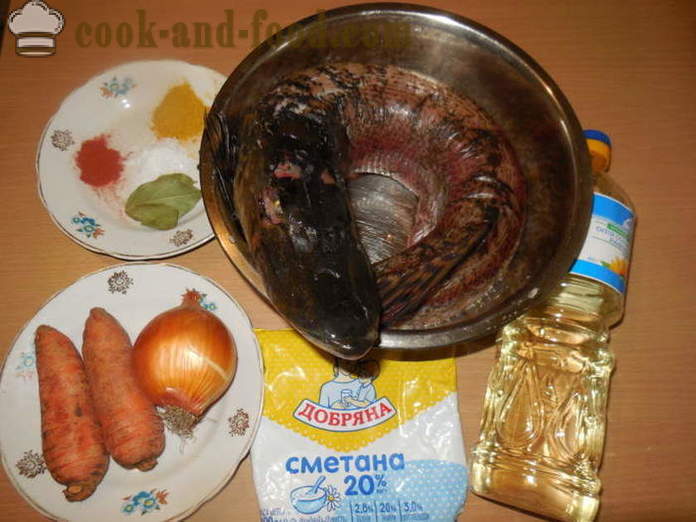 Pike στην κρέμα στο multivarka - πώς να μαγειρέψετε νόστιμα τούρνα στην κρέμα γάλακτος με λαχανικά, ένα βήμα προς βήμα φωτογραφίες συνταγή