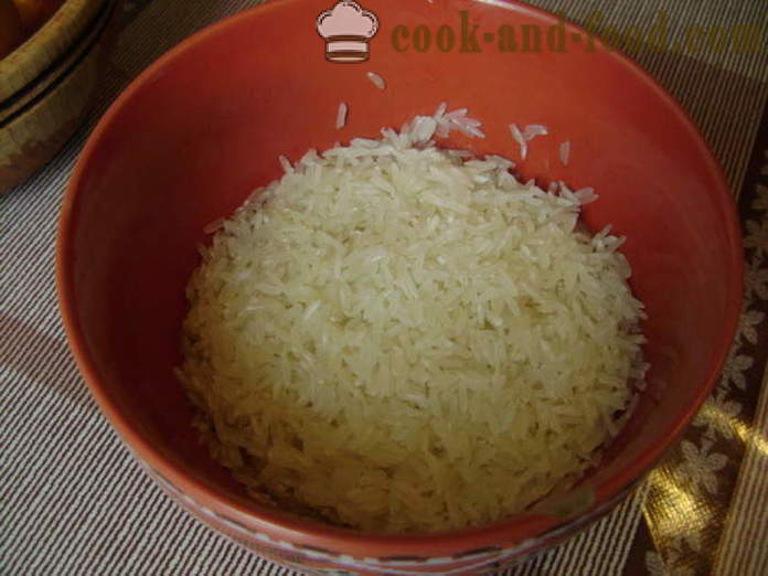 Delicious εύθρυπτο γαρνιτούρα ρύζι - πώς να μαγειρεύουν τραγανή γαρνιτούρα ρύζι στα κινέζικα, ένα βήμα προς βήμα φωτογραφίες συνταγή