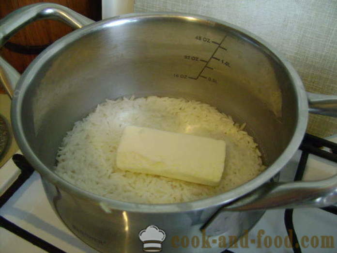 Delicious εύθρυπτο γαρνιτούρα ρύζι - πώς να μαγειρεύουν τραγανή γαρνιτούρα ρύζι στα κινέζικα, ένα βήμα προς βήμα φωτογραφίες συνταγή