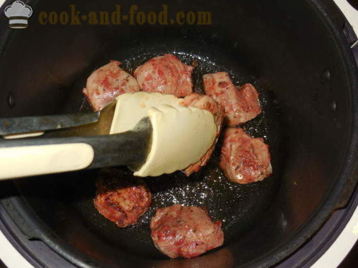 Μενταγιόν χοιρινού κρέατος - πώς να μαγειρεύουν μενταγιόν χοιρινού κρέατος στην multivarka, βήμα προς βήμα φωτογραφίες συνταγή