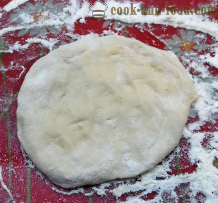 Χατσαπούρι στο τυρί Imereti - πώς να κάνει ομελέτα με τυρί σε ένα τηγάνι, ένα βήμα προς βήμα φωτογραφίες συνταγή