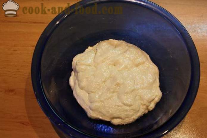 Ιταλικό ψωμί focaccia με γέμιση τζίντζερ σε αλάτι - πώς να μαγειρεύουν ιταλικό ψωμί focaccia στο σπίτι, βήμα προς βήμα φωτογραφίες συνταγή