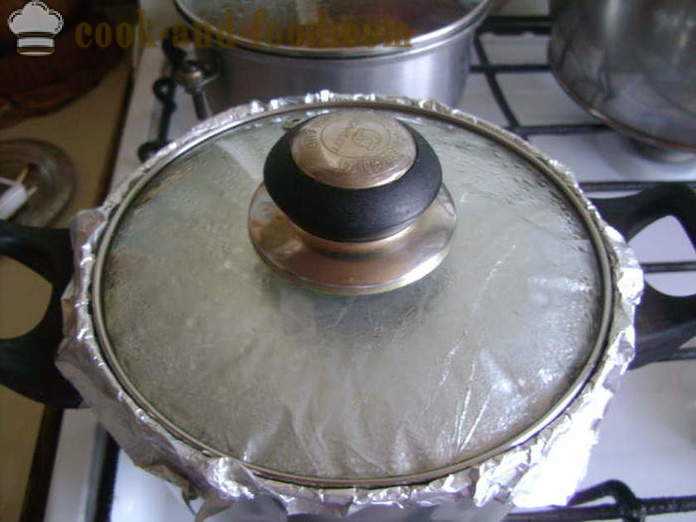 Oatmeal κουάκερ των δημητριακών ολικής αλέσεως επί του γάλακτος - πώς να μαγειρέψετε νόστιμα φασόλια πλιγούρι βρώμης με γάλα, με μια βήμα προς βήμα φωτογραφίες συνταγή