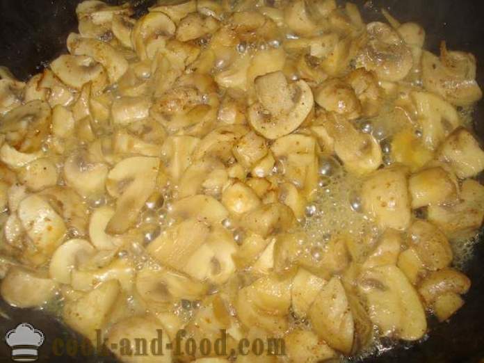 Φρέσκα μανιτάρια τηγανισμένα σε μια κατσαρόλα - πώς να μαγειρεύουν τηγανητές μανιτάρια, ένα βήμα προς βήμα φωτογραφίες συνταγή