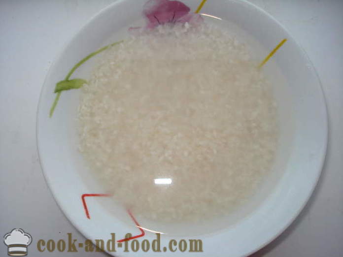 Πώς να μαγειρέψουν το ρύζι ρολά στο σπίτι, βήμα προς βήμα φωτογραφίες συνταγή