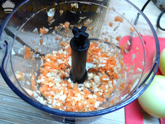 Μανιτάρια γεμιστά με ζαμπόν και τυρί - πώς να προετοιμάσει γεμιστά μανιτάρια στο φούρνο, με μια βήμα προς βήμα φωτογραφίες συνταγή