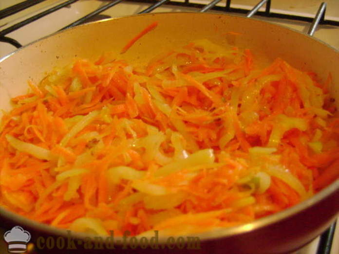 Πολυεπίπεδη σαλάτα με κονσέρβα σαρδέλες - πώς να προετοιμάσει μια σαλάτα με σαρδέλες, ένα βήμα προς βήμα φωτογραφίες συνταγή
