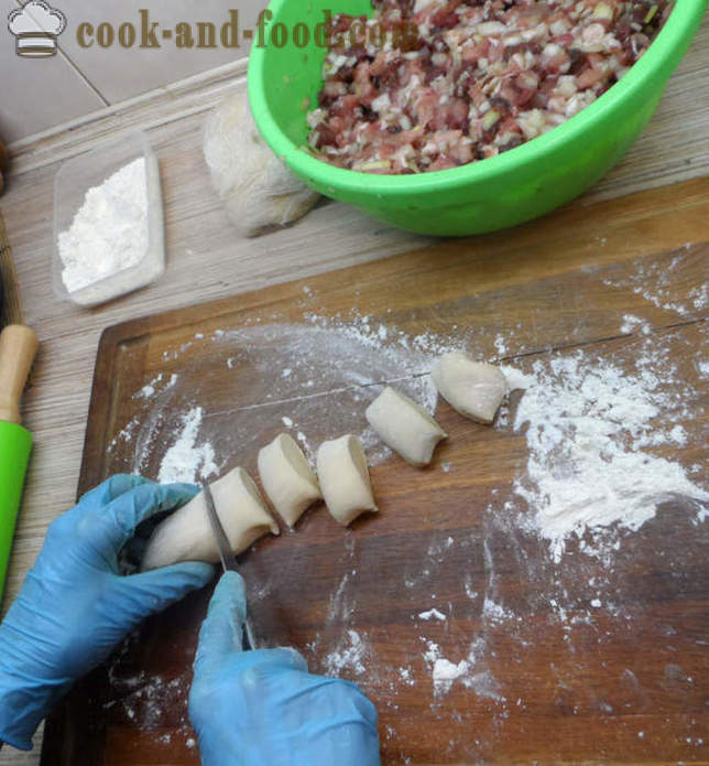 Νόστιμα ζυμαρικά με κρέας - πώς να κάνει ζυμαρικά στο σπίτι, βήμα προς βήμα φωτογραφίες συνταγή