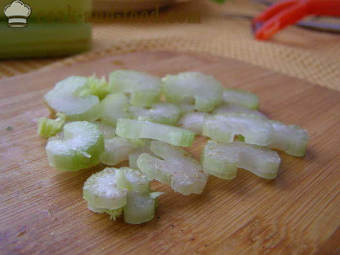 Γρήγορη σαλάτα με μπέικον - πώς να κάνει γρήγορες και νόστιμες σαλάτες, μια βήμα προς βήμα φωτογραφίες συνταγή