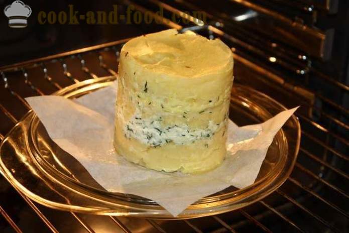 Layer πατάτες στο φούρνο με τυρί στο φούρνο - όπως ψητές πατάτες με τυρί στο φούρνο, με μια βήμα προς βήμα φωτογραφίες συνταγή