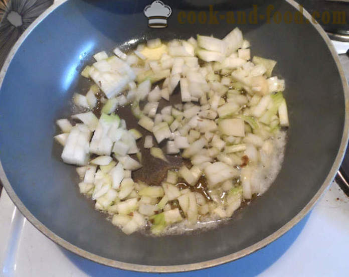 Ψημένα γεμιστά μανιτάρια - πώς να προετοιμάσει γεμιστά μανιτάρια στο φούρνο, με μια βήμα προς βήμα φωτογραφίες συνταγή