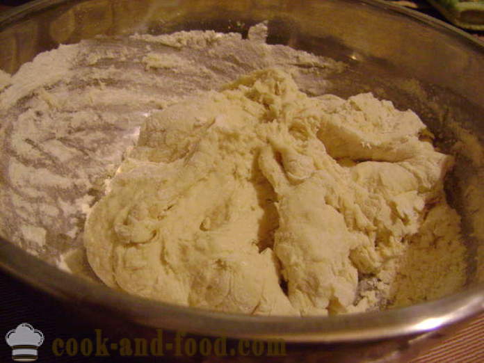 Οικουμενική Βούτυρο ζύμη ζύμη για πίτες - πώς να προετοιμαστεί ζύμης κέικ ζύμης, ένα βήμα προς βήμα φωτογραφίες συνταγή