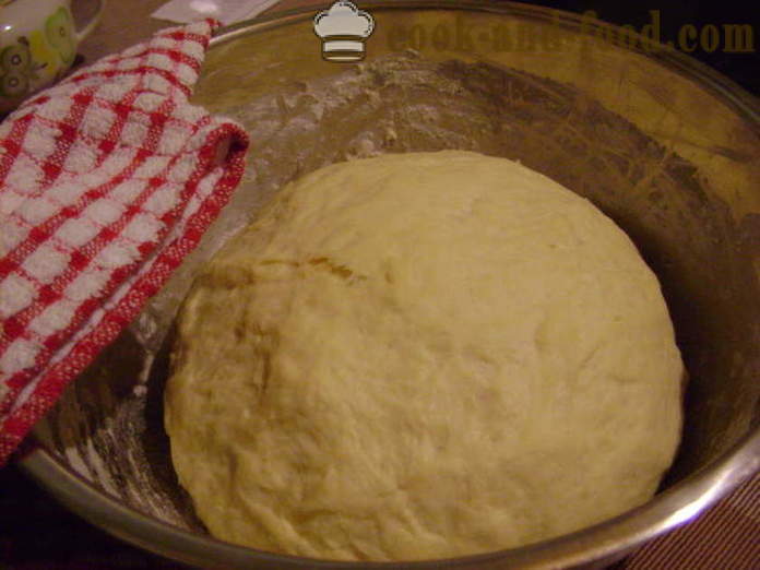 Οικουμενική Βούτυρο ζύμη ζύμη για πίτες - πώς να προετοιμαστεί ζύμης κέικ ζύμης, ένα βήμα προς βήμα φωτογραφίες συνταγή
