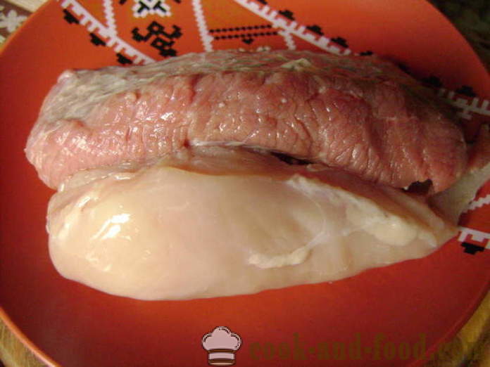 Μοσχάρι Στρογγανόφ με ξινή κρέμα - Πώς να μαγειρέψουν το βόειο κρέας στρογκανόφ του βοείου κρέατος με ξινή κρέμα, ένα βήμα προς βήμα φωτογραφίες συνταγή