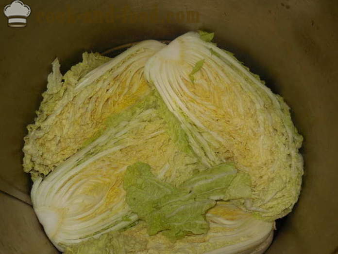 Κινέζοι kimchi λάχανο στην κορεατική - πώς να κάνει kimchi στο σπίτι, βήμα προς βήμα φωτογραφίες συνταγή