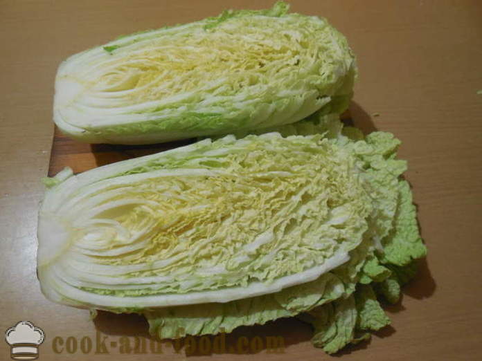 Κινέζοι kimchi λάχανο στην κορεατική - πώς να κάνει kimchi στο σπίτι, βήμα προς βήμα φωτογραφίες συνταγή