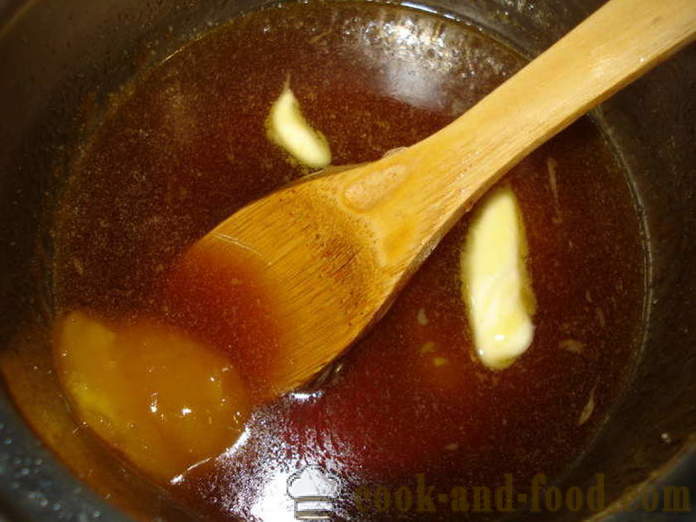 Ζύμη τζίντζερ, το μέλι για το μελόψωμο και μελόψωμο σπίτι - πώς να κάνει τη ζύμη για την μελόψωμο, βήμα προς βήμα φωτογραφίες συνταγή