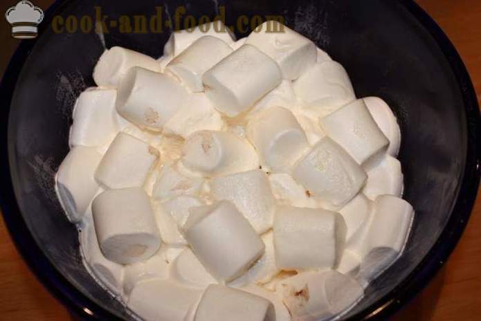 Αρχική μαστίχα marshmallow με τα χέρια σας - πώς να κάνει μια πάστα από το μάσημα marshmallow στο σπίτι, βήμα προς βήμα φωτογραφίες συνταγή