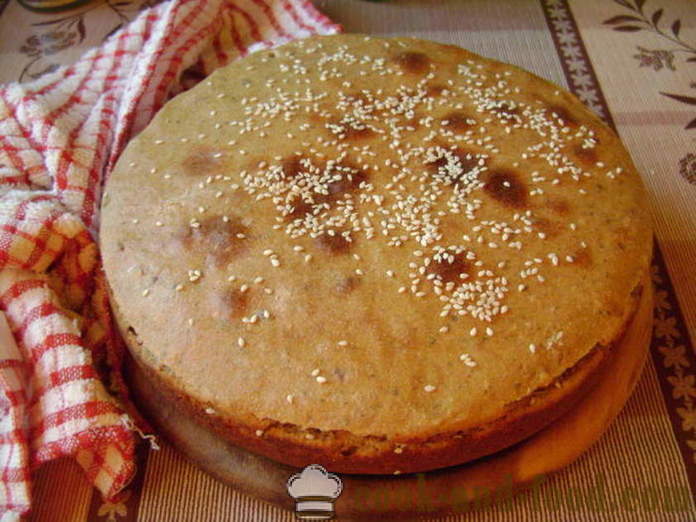 Άζυμο ψωμί στο φούρνο - πώς να ψήνουν το ψωμί άζυμο στο σπίτι, βήμα προς βήμα φωτογραφίες συνταγή