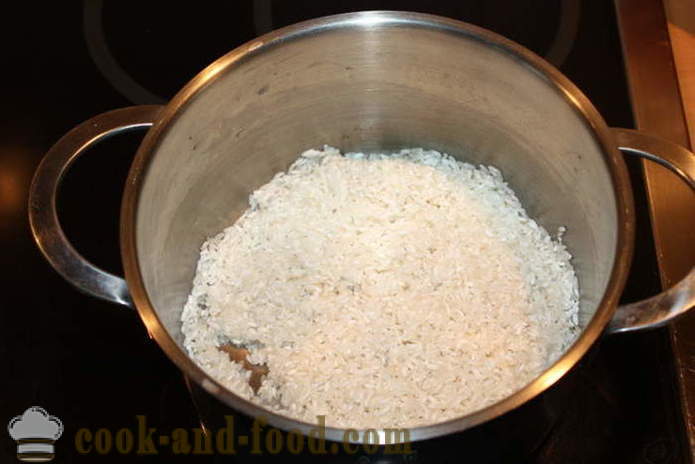 Ρύζι κουάκερ με κολοκύθα για το γάλα - πώς να μαγειρεύουν ρύζι κουάκερ με κολοκύθα σε ένα πιάτο, με μια βήμα προς βήμα φωτογραφίες συνταγή