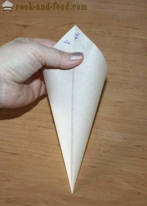 Πώς να κάνει ένα κορνέ στο σπίτι με τα χέρια του από χαρτί