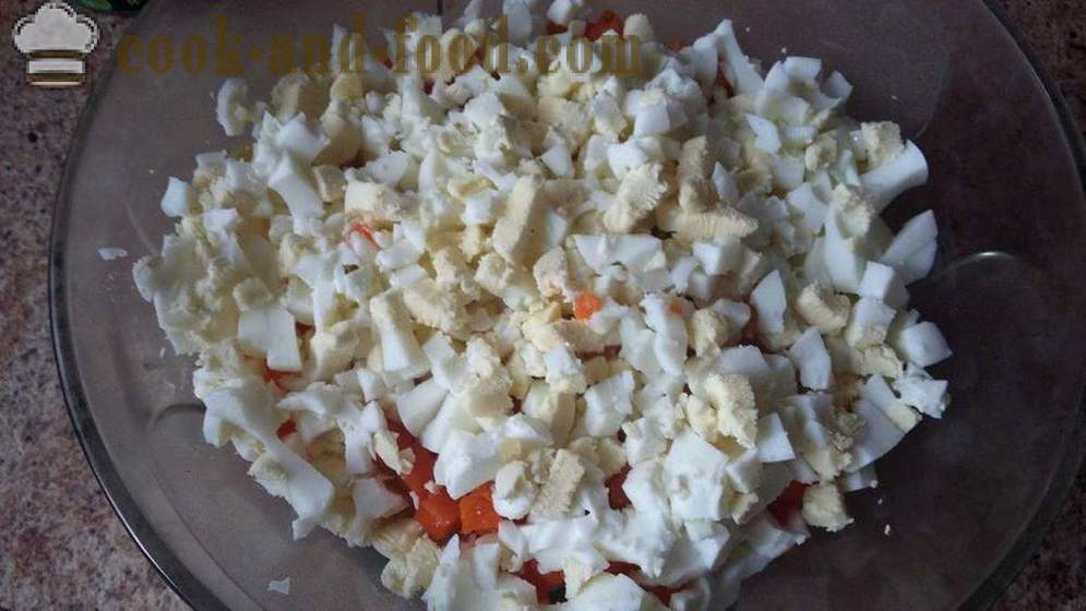 Σαλάτα τόνου με αυγά και πατάτες - πώς να προετοιμάσει μια σαλάτα τόνου σε κονσέρβα, βήμα προς βήμα φωτογραφίες συνταγή