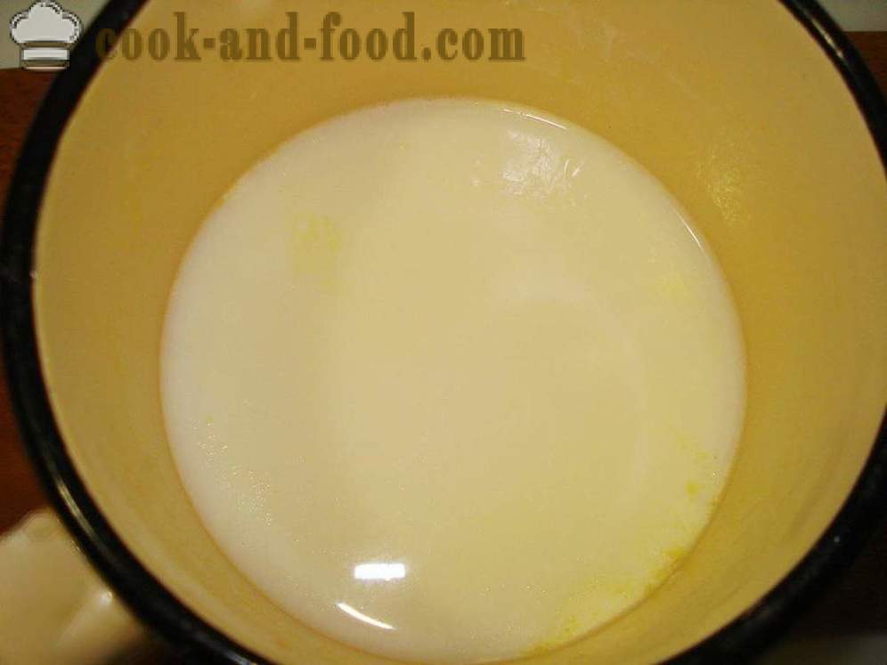 Σπιτική κακάο με γάλα - πώς να μαγειρεύουν την σκόνη κακάο με γάλα, ένα βήμα προς βήμα φωτογραφίες συνταγή