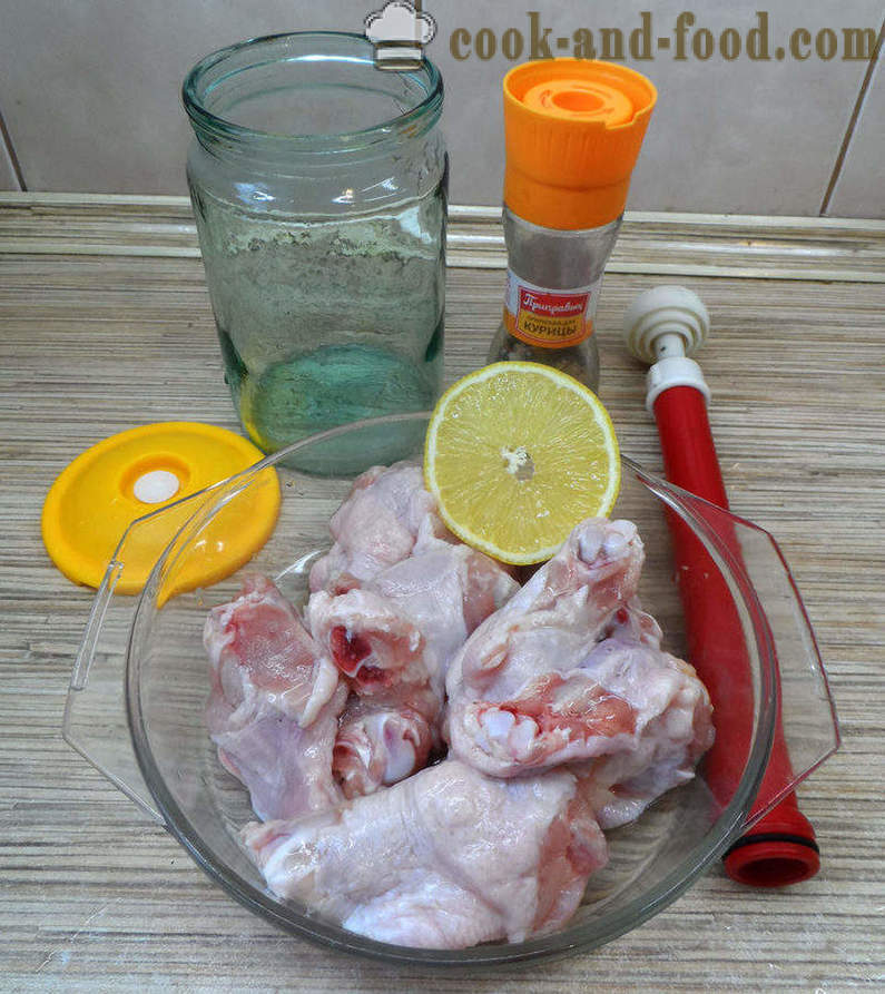 Κοτόπουλο δίαιτα ημέρα 6 πέταλα - πικάντικο ώμους κοτόπουλο ένα ζευγάρι
