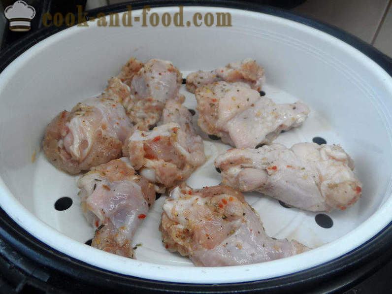 Κοτόπουλο δίαιτα ημέρα 6 πέταλα - πικάντικο ώμους κοτόπουλο ένα ζευγάρι