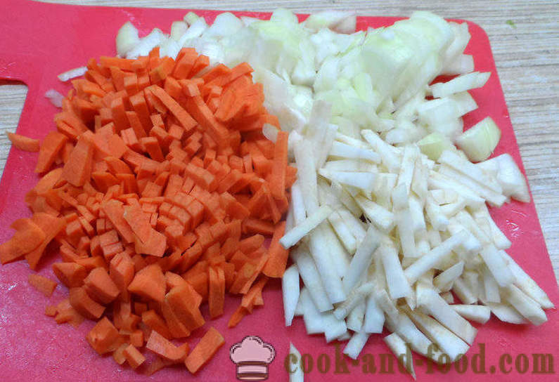 Κοτόπουλο καρδιές με μανιτάρια σε multivarka - πώς να μαγειρεύουν καρδιές κοτόπουλο με μανιτάρια, ένα βήμα προς βήμα φωτογραφίες συνταγή