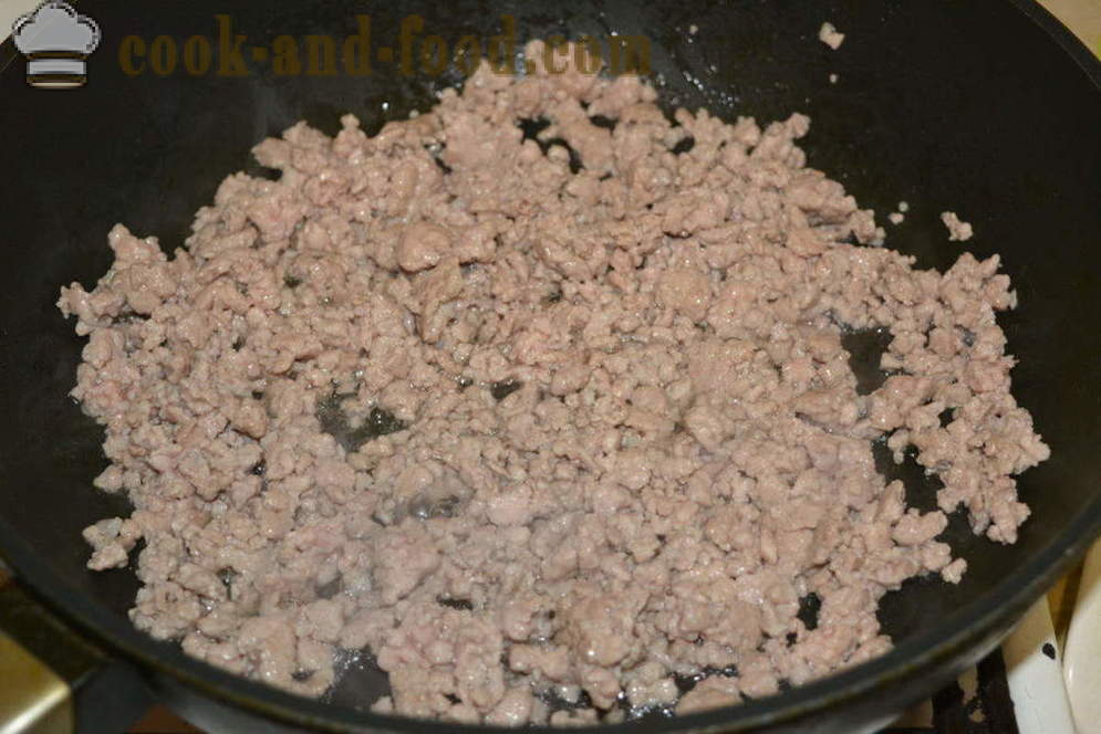 Κοκκινιστό λάχανο με κιμά σε skovorode- πώς να μαγειρεύουν ένα νόστιμο στιφάδο λάχανο με κιμά, μια βήμα προς βήμα φωτογραφίες συνταγή