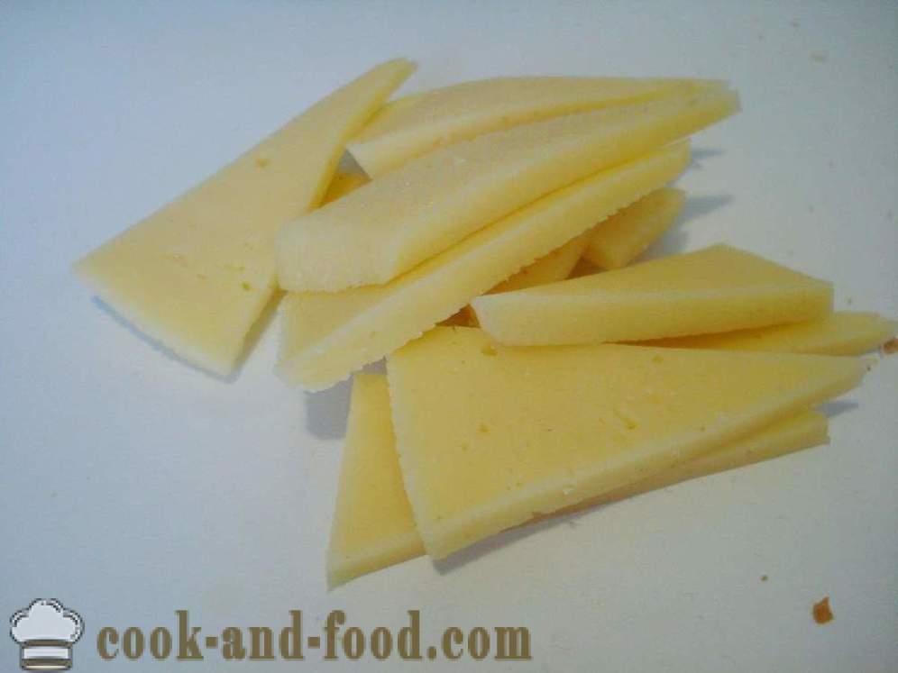 Σάντουιτς με λουκάνικο, τυρί και αγγούρι - πώς να κάνει ένα σάντουιτς με λουκάνικο και τυρί, με μια βήμα προς βήμα φωτογραφίες συνταγή