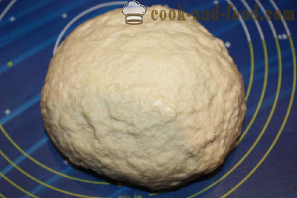 Ζύμη μαγιάς Βούτυρο για ψωμάκια και κέικ - πώς να κάνει τη ζύμη βούτυρο υπέροχη μαγιά, ένα βήμα προς βήμα φωτογραφίες συνταγή