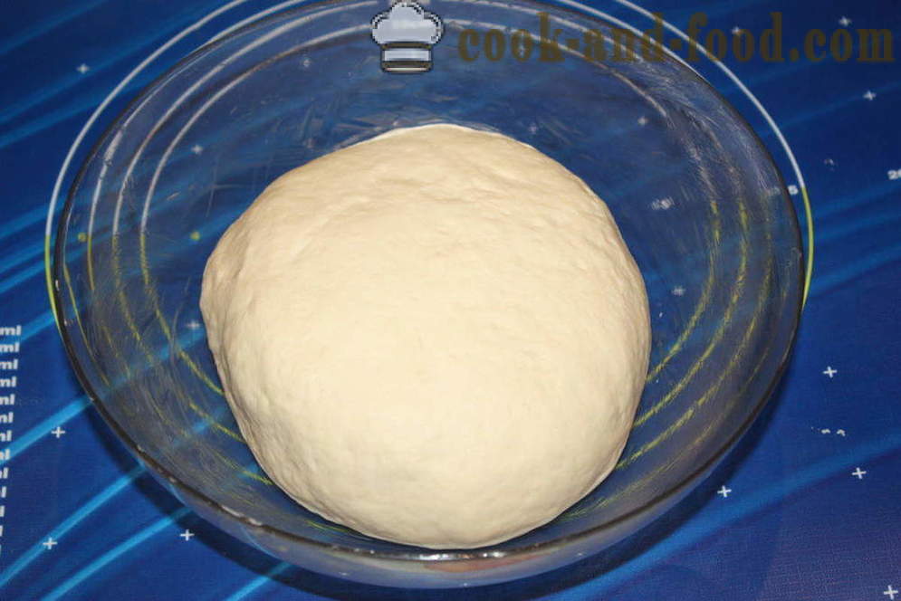 Ζύμη μαγιάς Βούτυρο για ψωμάκια και κέικ - πώς να κάνει τη ζύμη βούτυρο υπέροχη μαγιά, ένα βήμα προς βήμα φωτογραφίες συνταγή