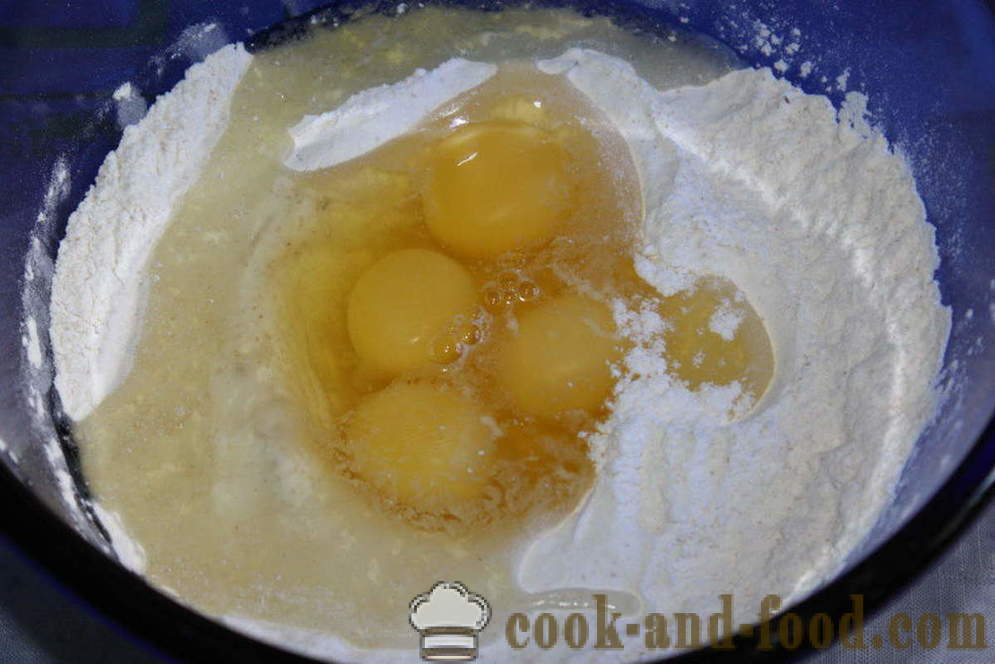 Σπιτική noodles αυγών χωρίς νερό - πώς να κάνει ζυμαρικά για σούπα στα αυγά, βήμα προς βήμα φωτογραφίες συνταγή