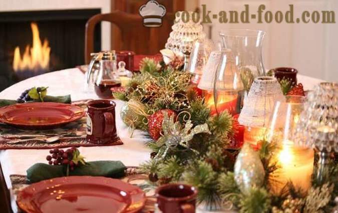 Πώς να διακοσμήσετε το τραπέζι ενός νέου έτους στο έτος του κόκκορα 2017 με τη φωτογραφία