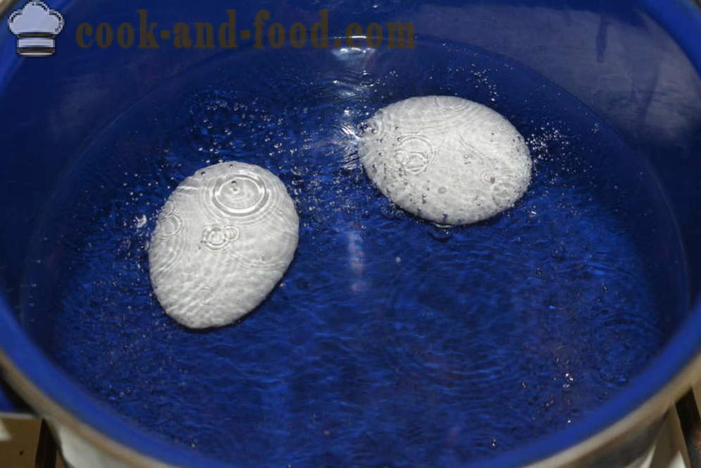 Κρεμμύδι σαλάτα κρεμμύδι με το αυγό και μαγιονέζα - πώς να μαγειρεύουν το κρεμμύδι σαλάτα, ένα βήμα προς βήμα φωτογραφίες συνταγή